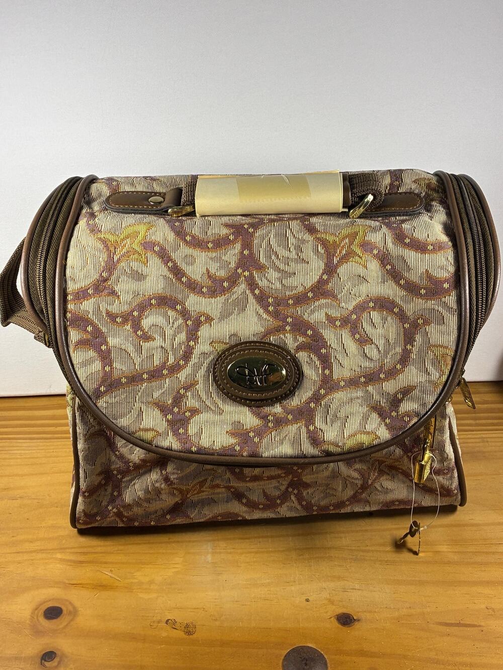 Vintage DVF Makeup Bag – Diane von Fürstenberg Overnight Shoulder Bag